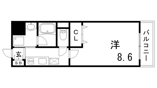 サンシャイン北神戸の間取り