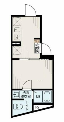 足立区江北のマンションの間取り