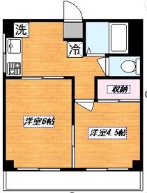 世田谷区代沢のマンションの間取り