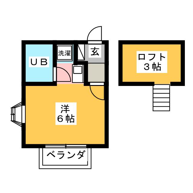 サウザンド５９の間取り