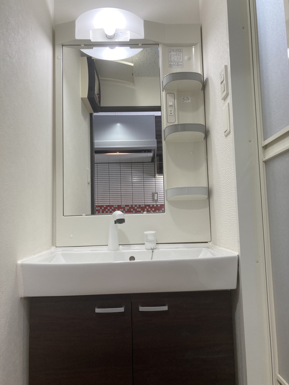 洗面設備　嬉しい独立洗面台です♪