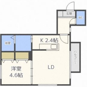 アネトス北10条の間取り写真