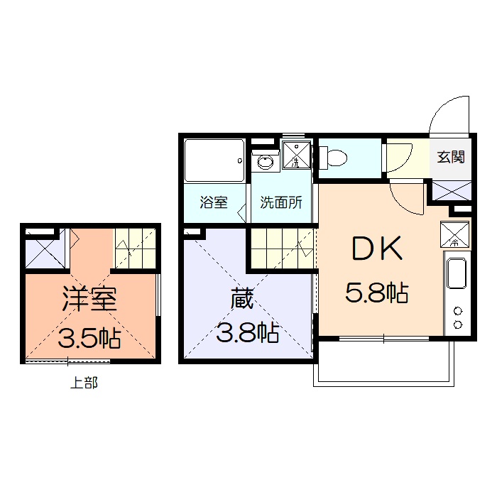 コンソラータの間取り