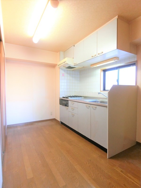 キッチン　【参考】リフォーム前☆広々としたキッチン