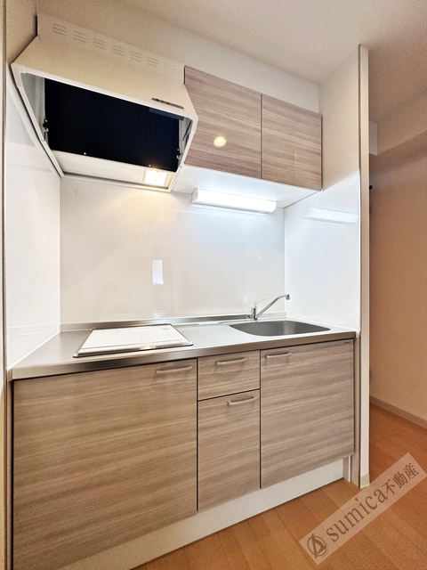 キッチン　ＩＨ２口コンロ完備♪