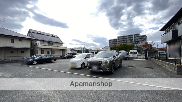 駐車場　眺望