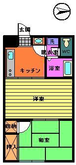 レジオンド・ヌールIIの間取り