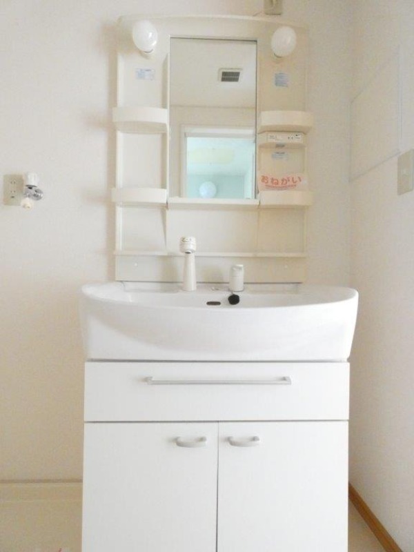 洗面設備　図面と現状に相違がある場合には現状を優先