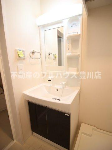 洗面設備　写真は同建築会社類似物件