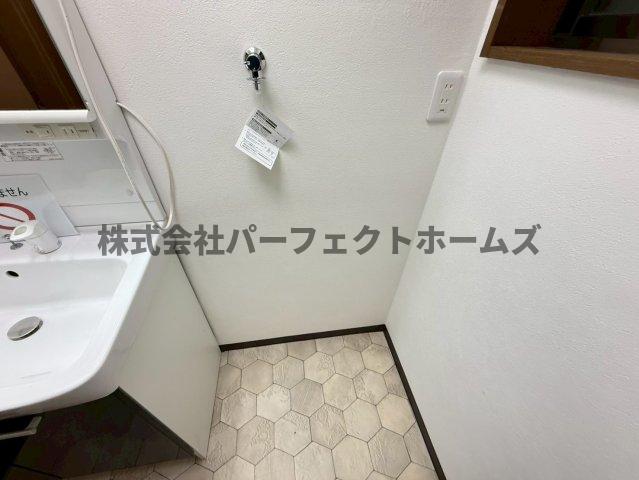 その他設備　洗濯機置場です