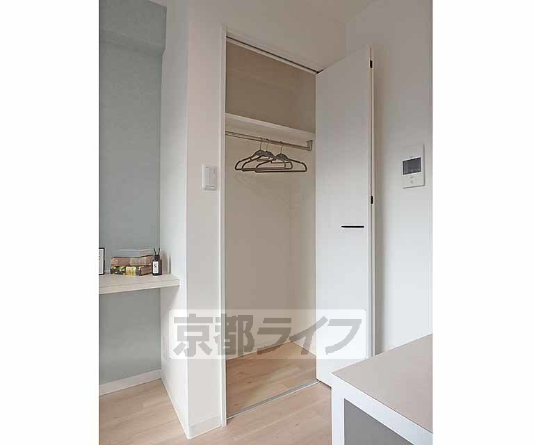収納　お部屋のクローゼットです。