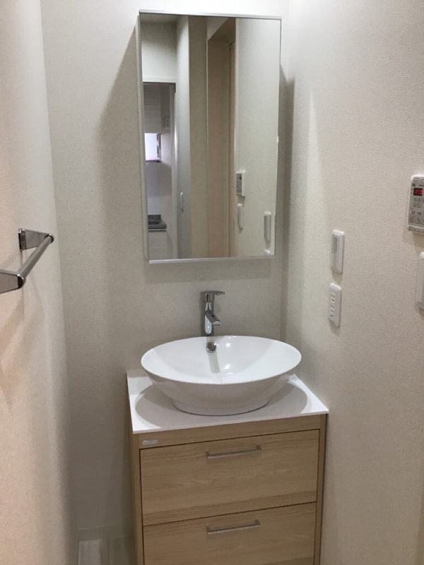 洗面設備　独立洗面台付き♪