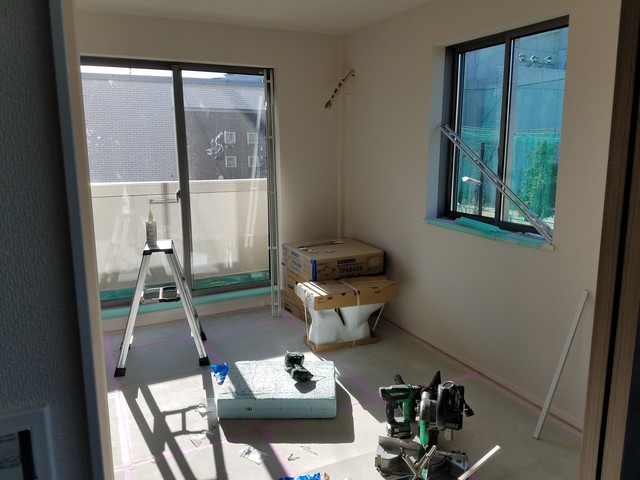 居室・リビング　１２／５、室内工事に入りました！！