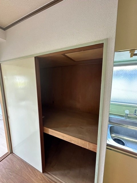 収納　※２０３号室の写真になります。