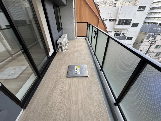 バルコニー　陽当たり良好なバルコニーです