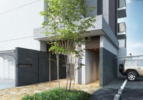 エントランス　駐車場