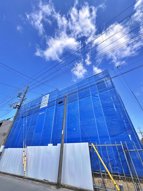 建物外観　外観（建設中）