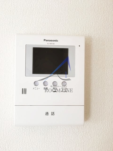 セキュリティ　モニター付きインターホンです。