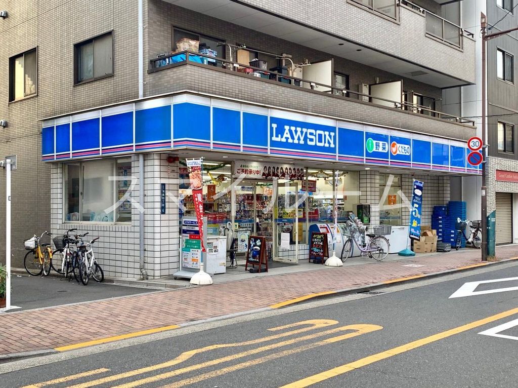 コンビニ　ローソン浅草4丁目店（コンビニ）まで250m