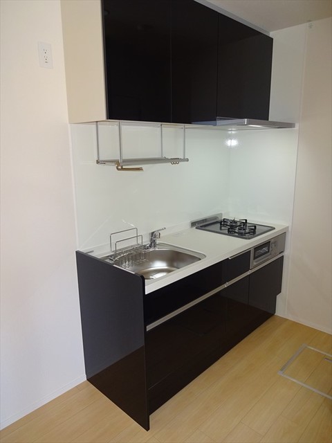 キッチン　広々システムキッチン