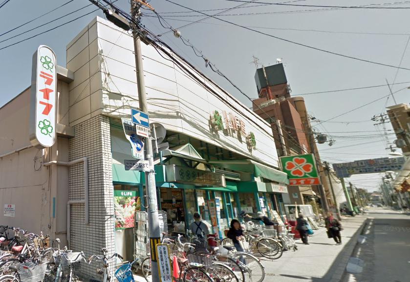 スーパー　ライフ甲子園店（スーパー）まで391m