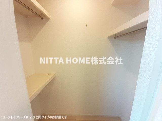 収納　【完成イメージ図】収納豊富なウォークインクローゼットを完備◎