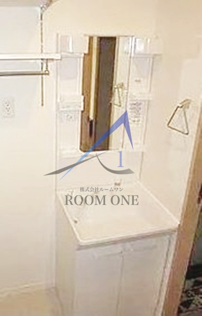 洗面設備　洗面台です。