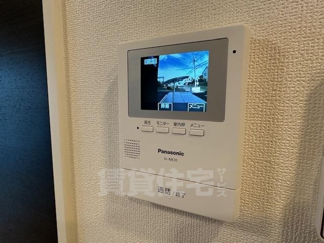 セキュリティ　カメラ付インターホン（イメージ）