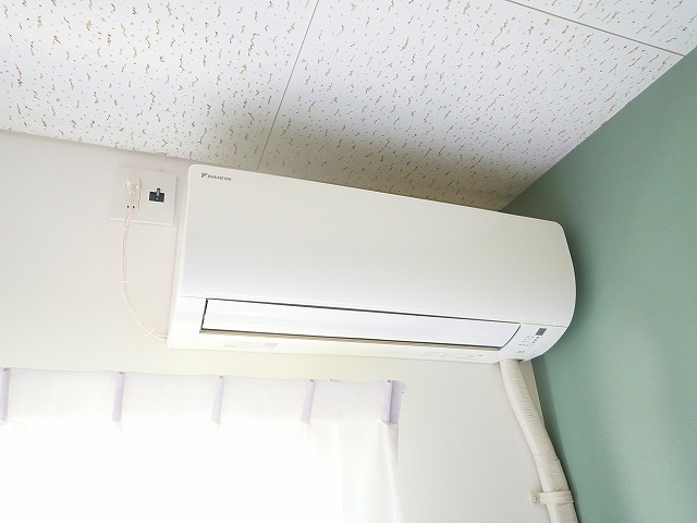 その他設備　エアコンです