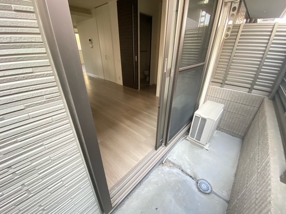 バルコニー　※別部屋の写真です