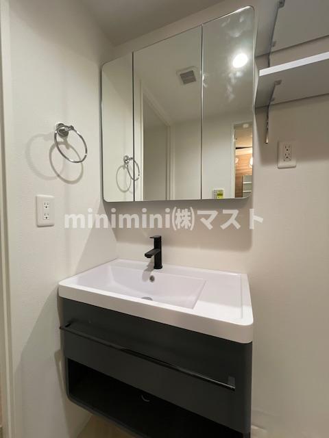 洗面設備　他号室類似間取り参考写真