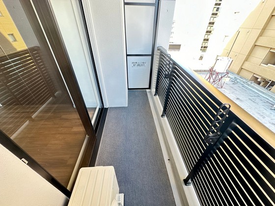 バルコニー　※別部屋の写真です