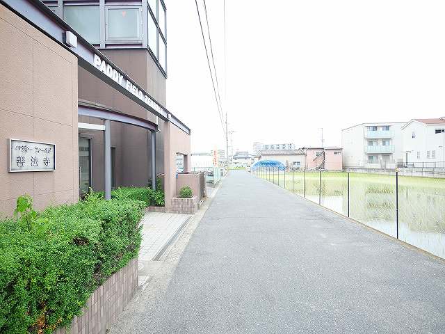 眺望　物件の前になります