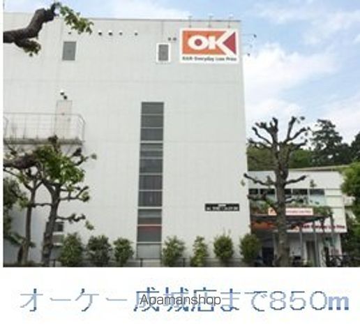スーパー　オーケー成城店（スーパー）まで850m