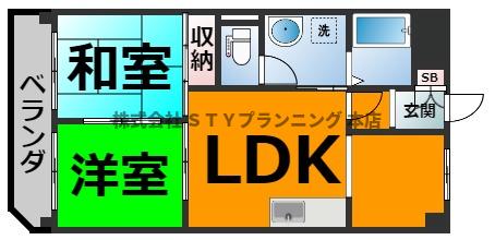 アモール高針の間取り写真