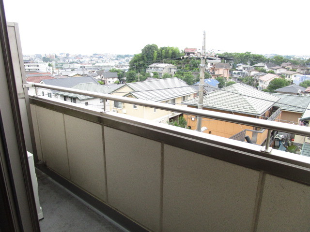 バルコニー　２階日当たり良好のバルコニー