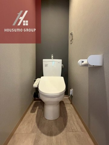 トイレ　ゆったりとした空間のトイレです