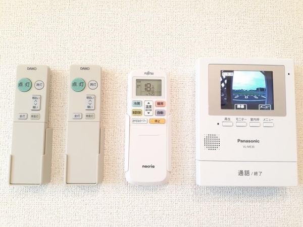 セキュリティ　TVモニター付きで来客対応も安心♪