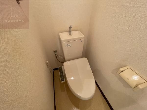 トイレ　ゆったりとした空間のトイレです