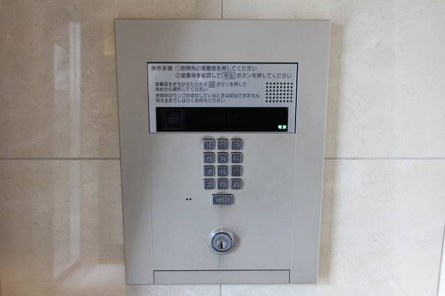 セキュリティ　オートロックでセキュリティも安心です
