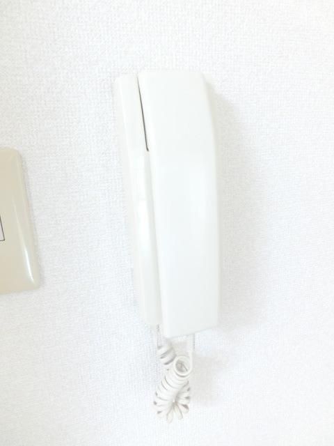セキュリティ　インターホンです
