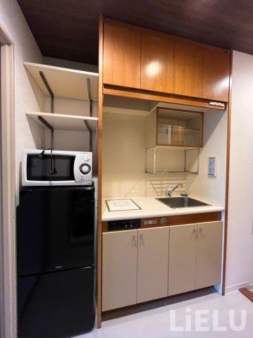 キッチン　602号室の写真です。