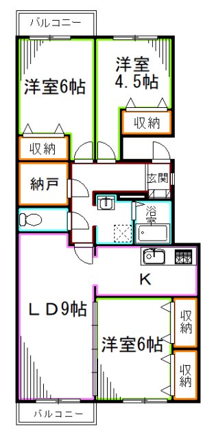 3SLDK Mansion in Suginami, Tokyo — photo 2 of 3