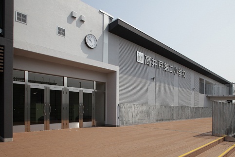 小学校　杉並区立高井戸第二小学校（小学校）まで988m