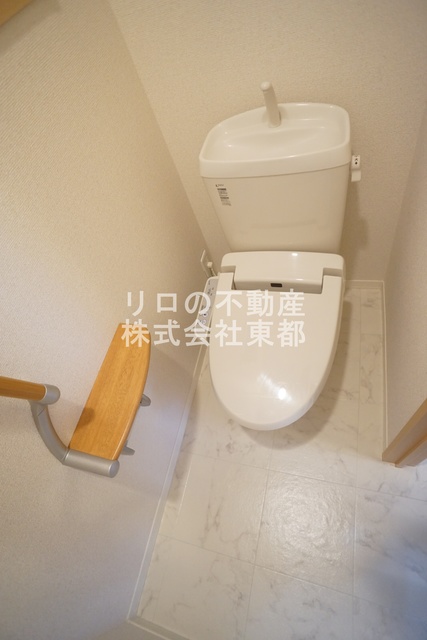 トイレ　洗浄・暖房便座付です！毎日清潔・快適に暮らせますね☆
