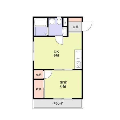 フラワーパレス参番館の間取り写真