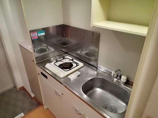 小田急線 生田駅 徒歩5分 5階建 築27年のキッチン写真