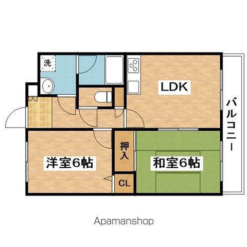 プランドール千里丘の間取り写真