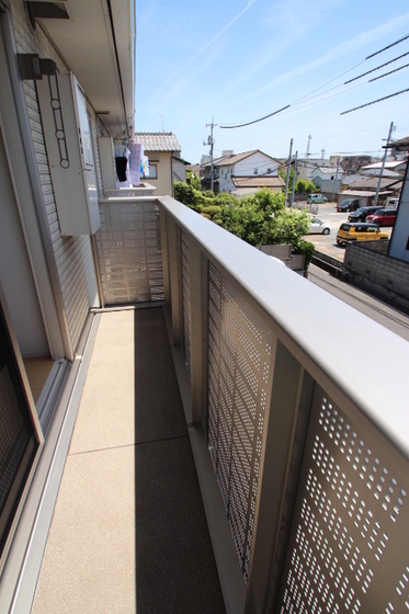 バルコニー　他号室の写真です。