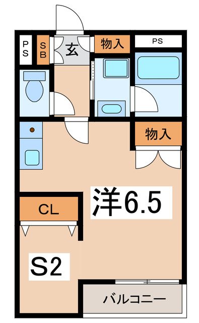 ハイツ佐野の間取り写真